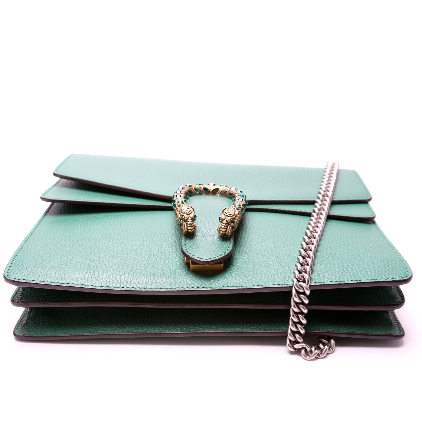 Gucci 403348 Dionysus Leather Shoulder Medium Bag