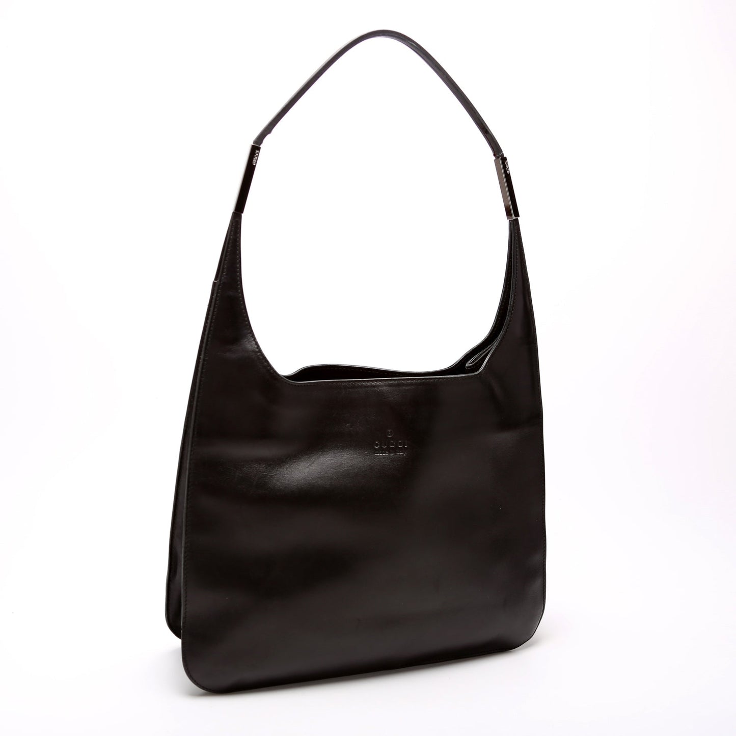 Gucci 001-3167 Vintage Leather Hobo Bag
