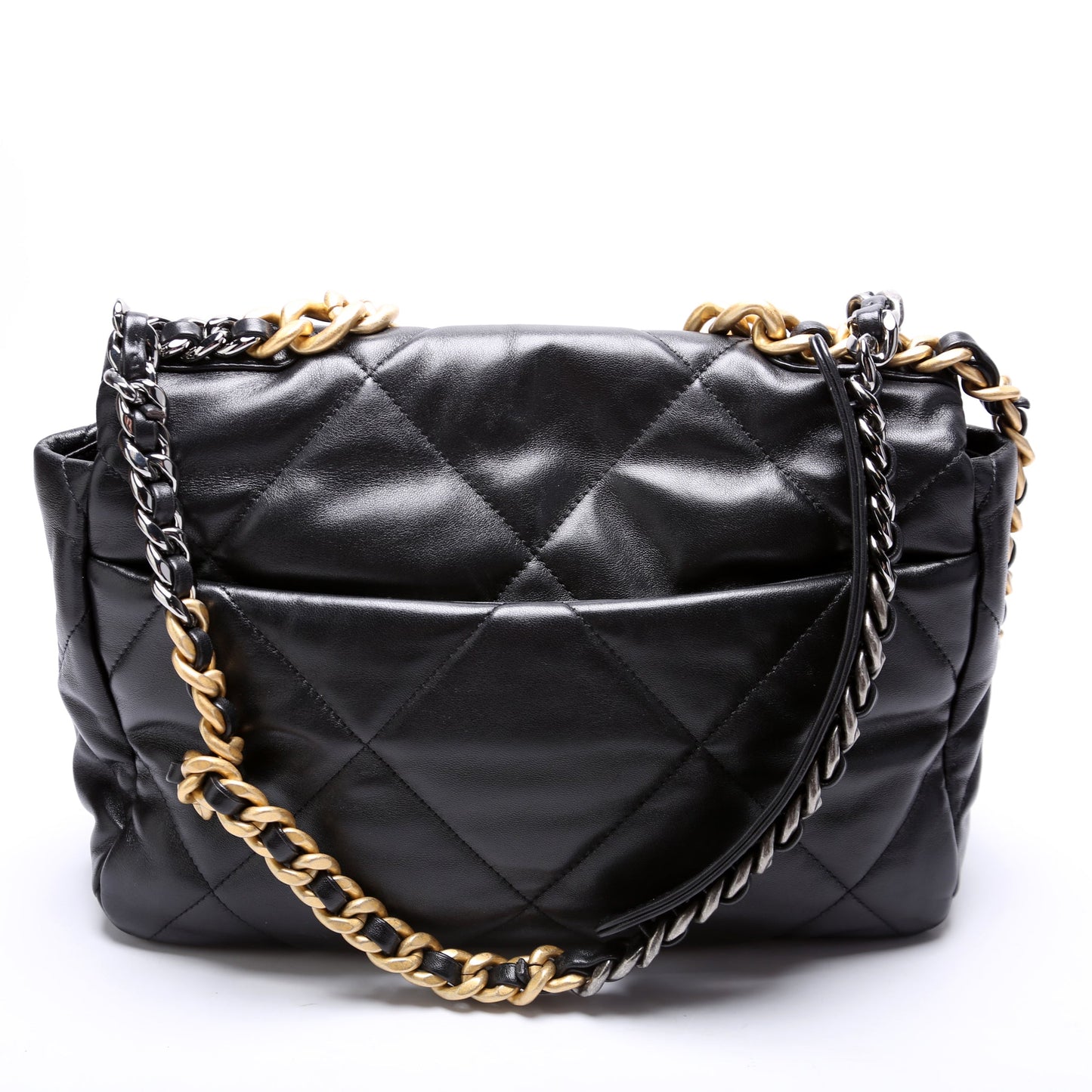 Chanel Quilted Goatskin 19 Large Flap 30+M Bag