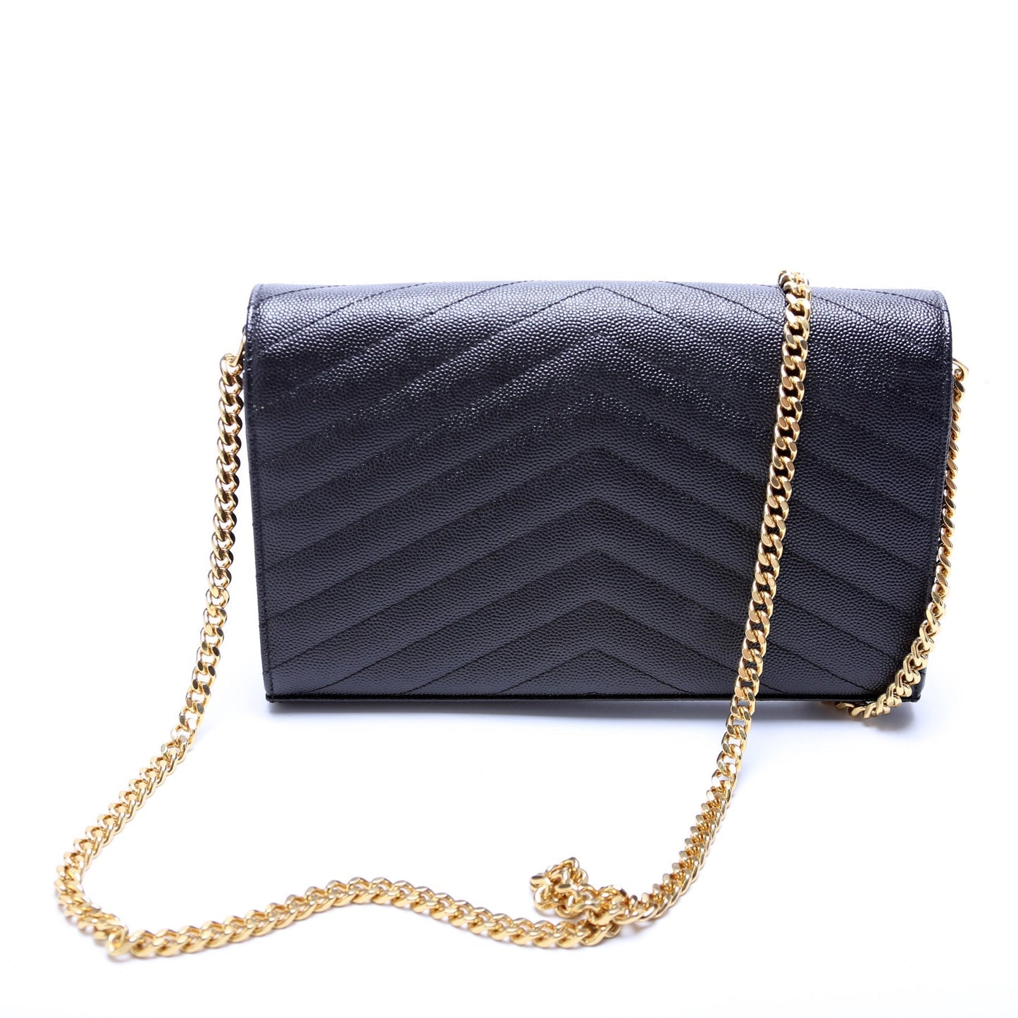 Saint Laurent Grain De Chain Wallet Bag