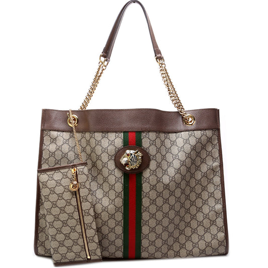 Gucci 537219 GG Supreme Rajah Tote Bag