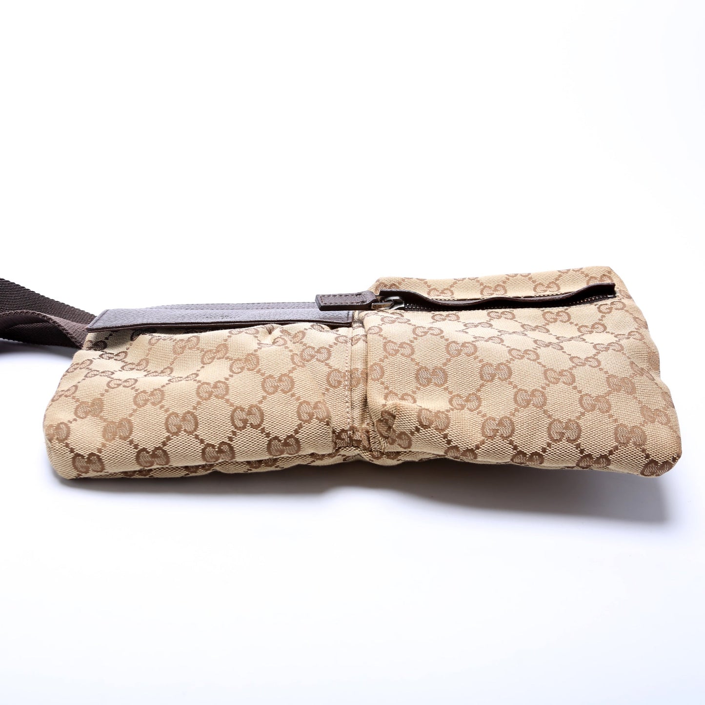 Gucci 28566 GG Canvas Waist Bag