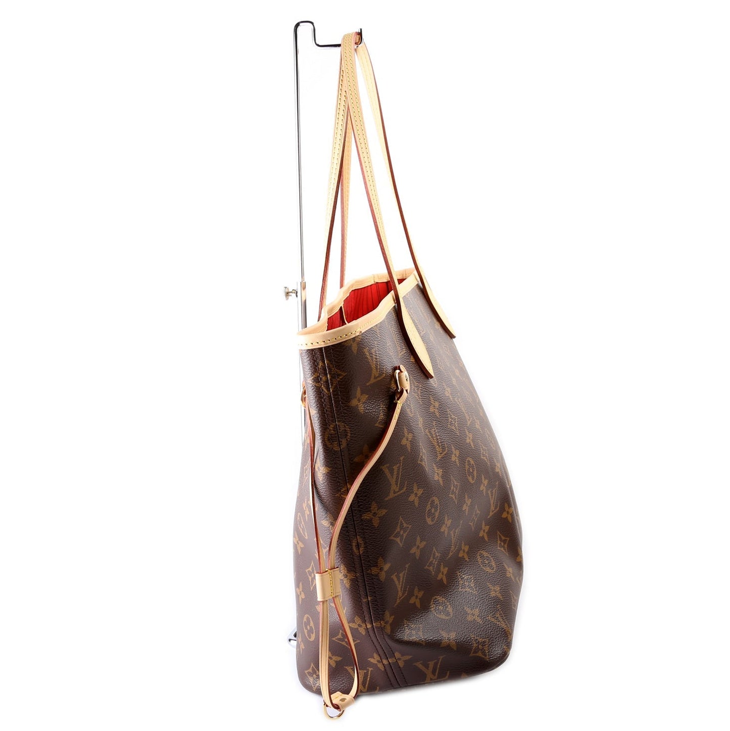 Louis Vuitton Neverfull W/Wallet MM Monogram