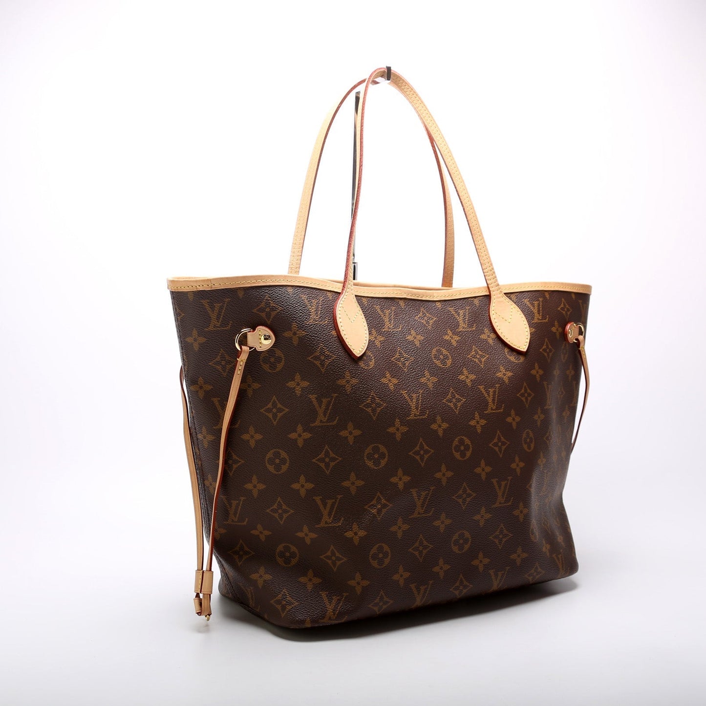 Louis Vuitton Neverfull W/Wallet MM Monogram