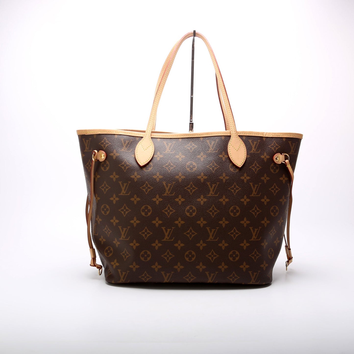 Louis Vuitton Neverfull W/Wallet MM Monogram
