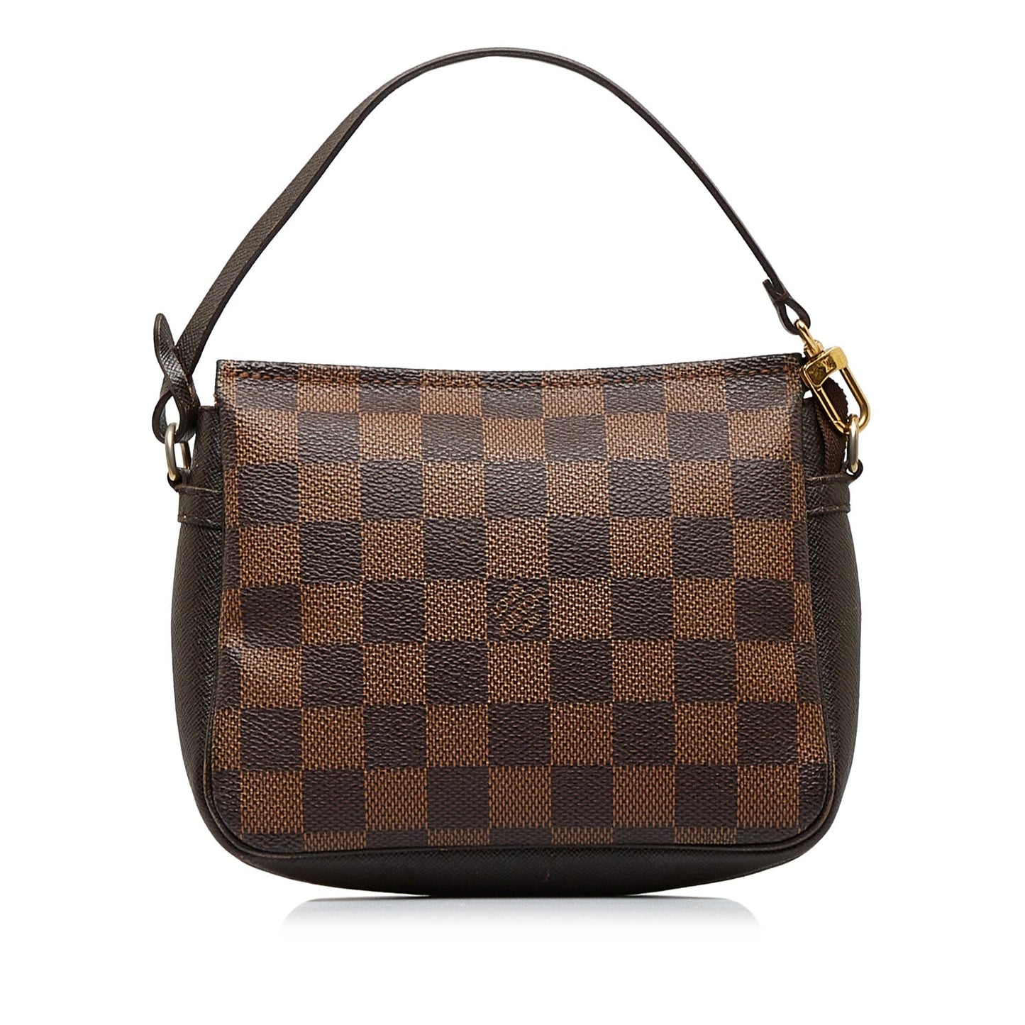 LOUIS VUITTON Damier Ebene Pochette Trousse Handbag