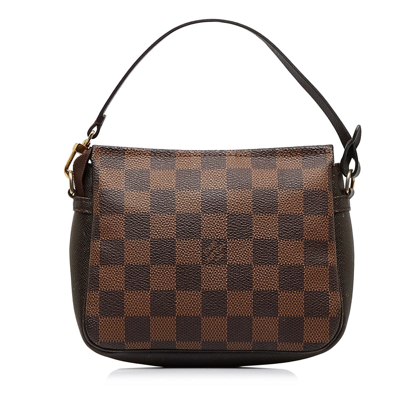 LOUIS VUITTON Damier Ebene Pochette Trousse Handbag