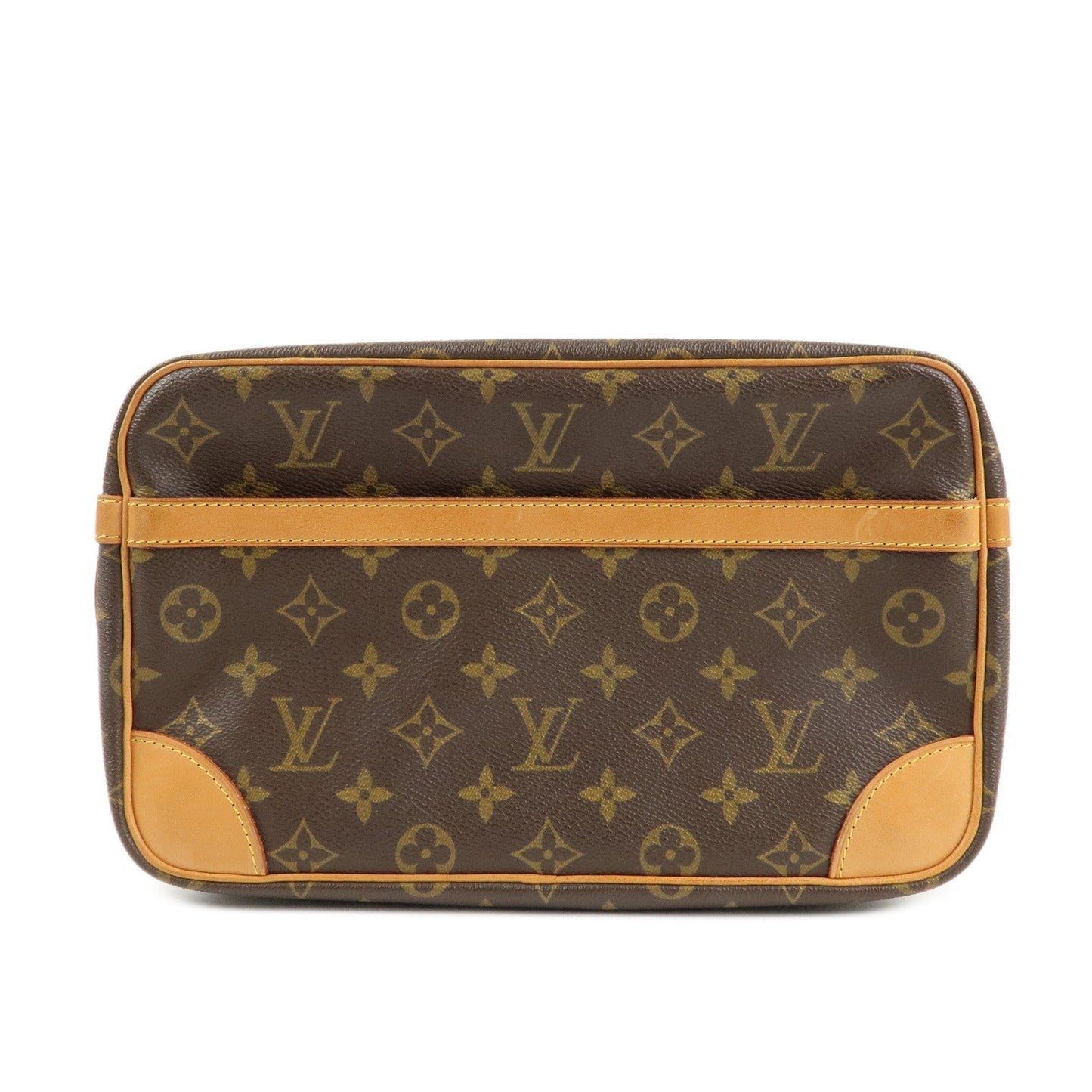 Louis Vuitton Monogram Compiegne 28 Pouch Clutch Bag M51845