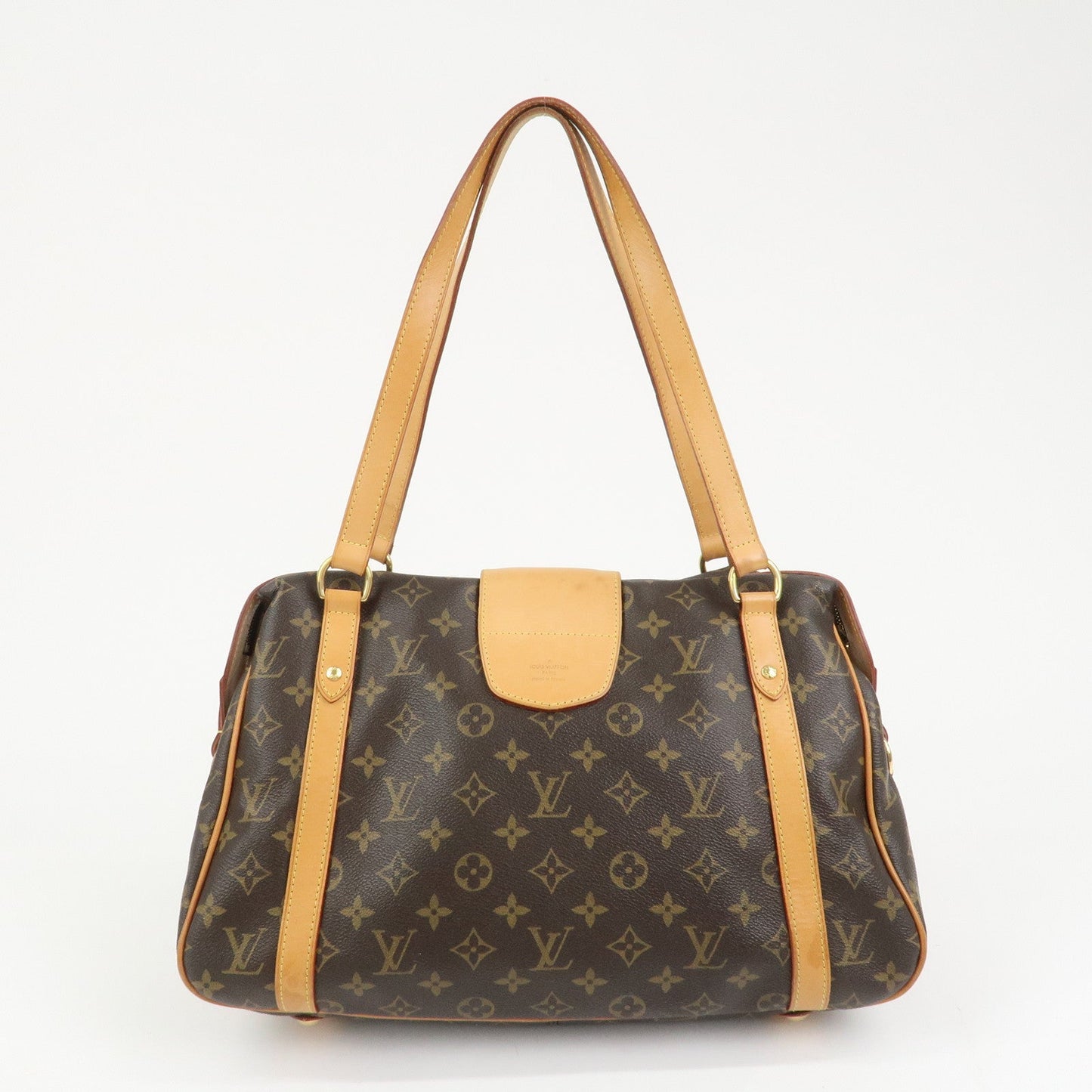 Louis Vuitton Monogram Stresa PM Shoulder Bag Brown M51186