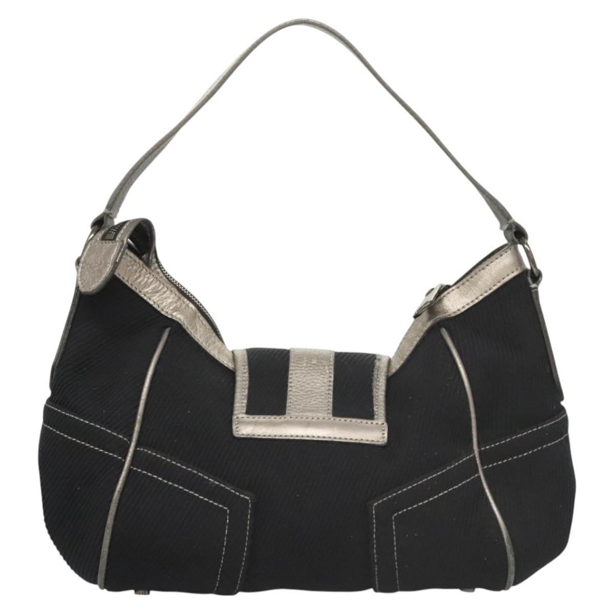 Burberry Navy Canvas Shoulder Bag ( )
