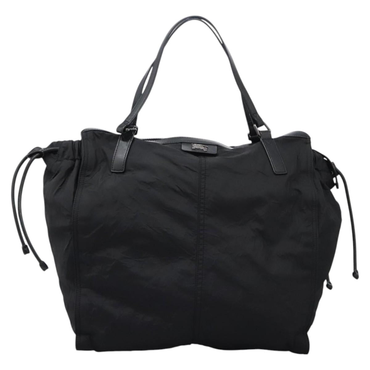 Burberry Nova Check Black Synthetic Tote Bag ( )