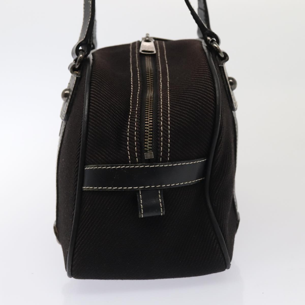 Burberry Black Canvas Handbag ( )