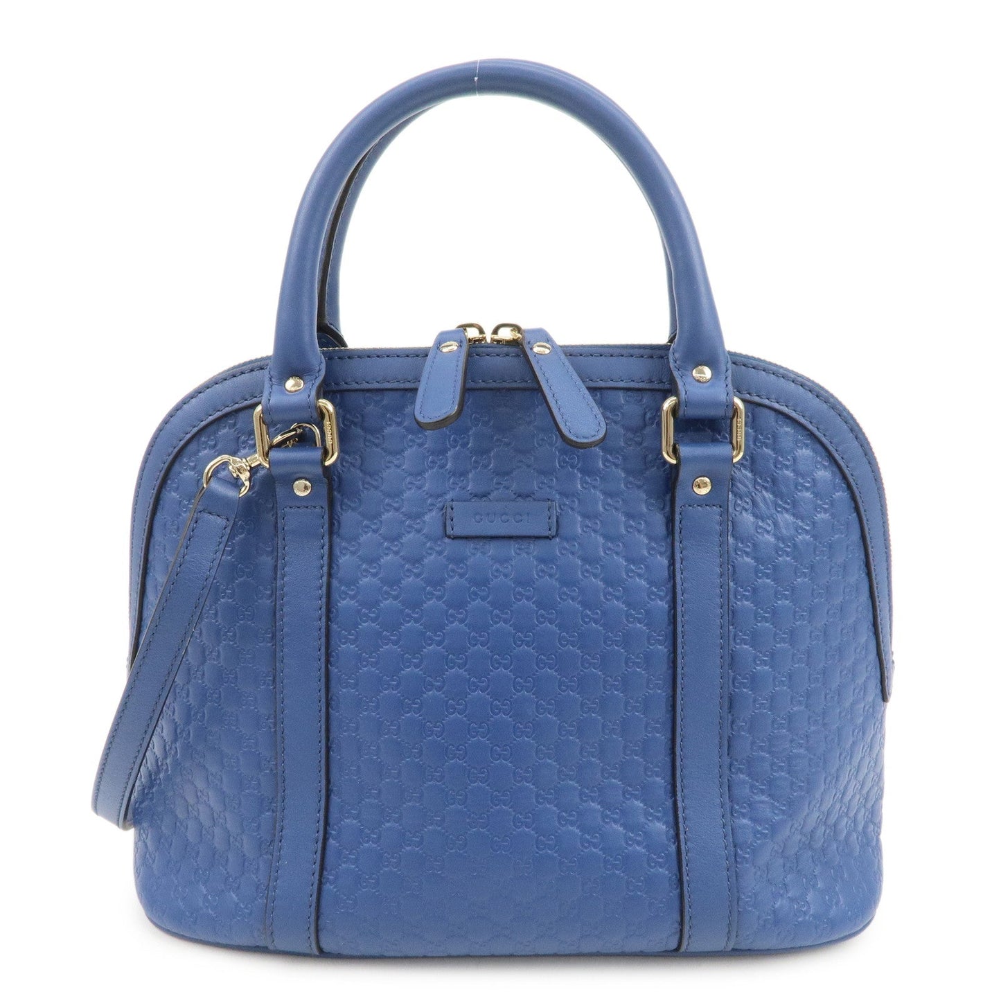 GUCCI Micro Guccissima Leather 2Way Bag Hand Bag Shoulder Bag 449663