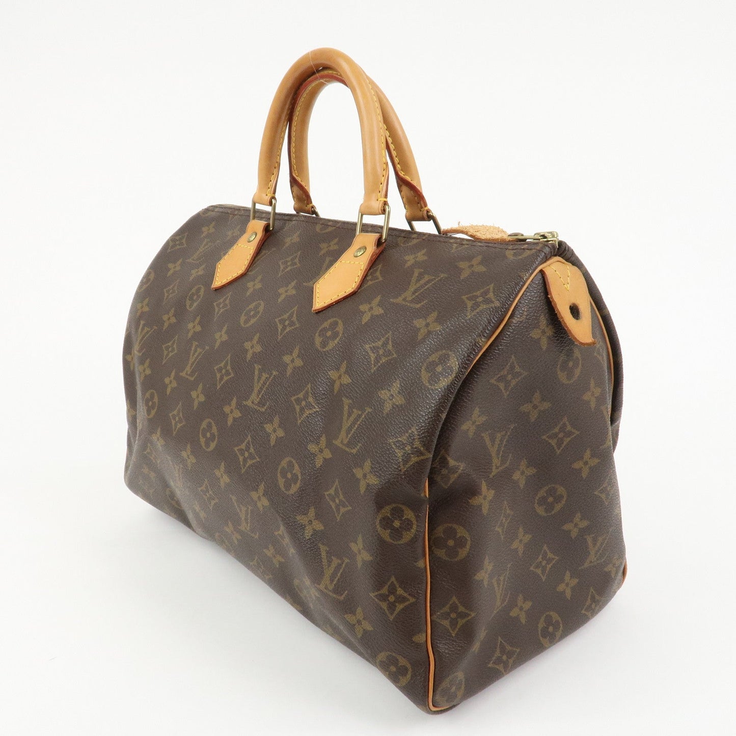 Louis Vuitton Monogram Canvas Speedy 35 Boston Bag Hand Bag M41524