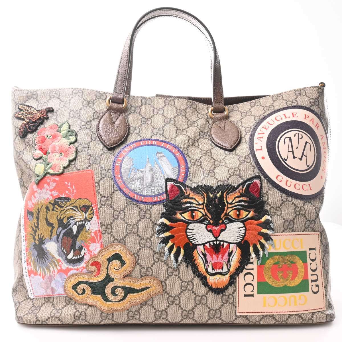 Gucci Caro Canvas Tote