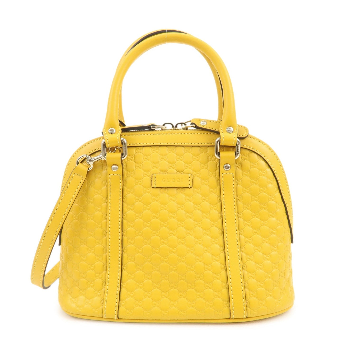 GUCCI Micro Guccissima Leather 2Way Bag Hand Bag Shoulder Bag 449654