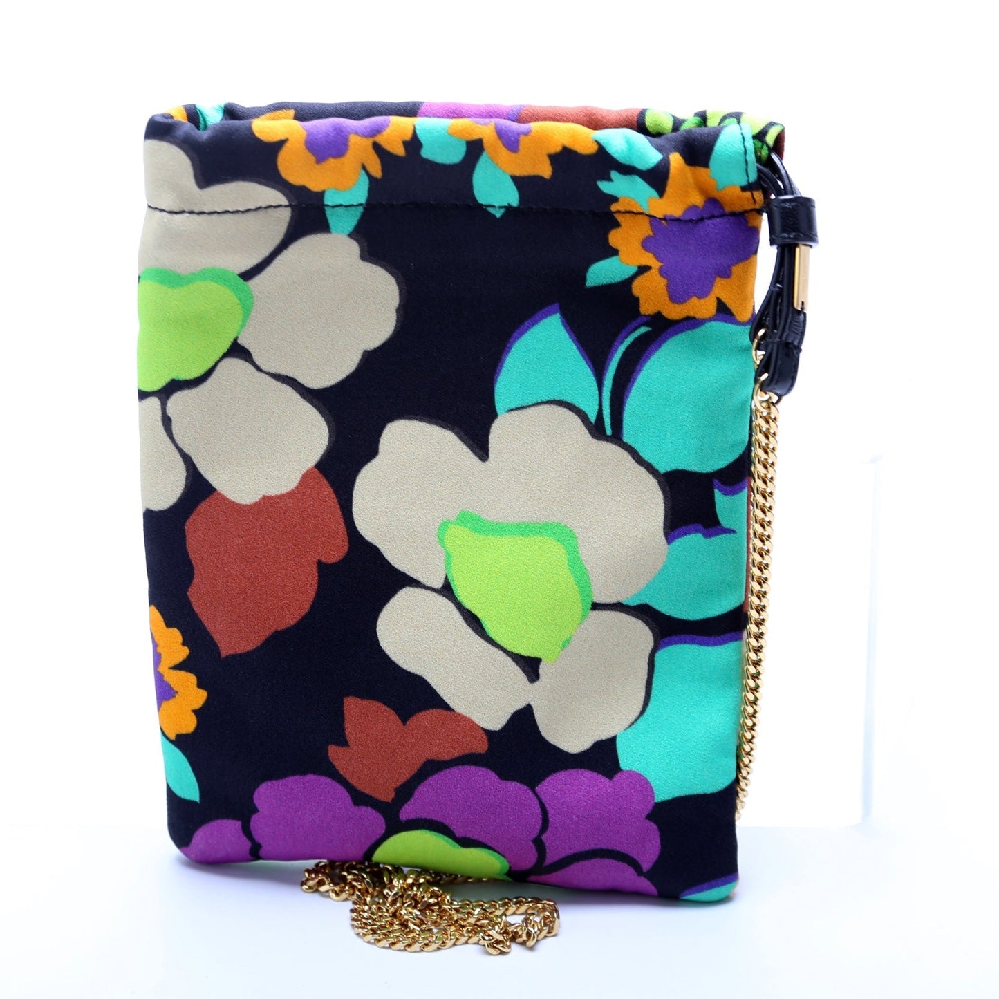 Saint Laurent Fabric Pouch Crossbody 660896 Bag