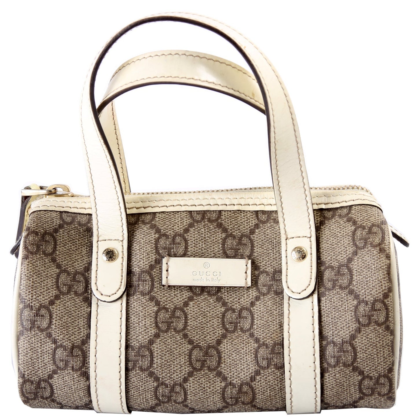 Gucci 190400 GG Supreme Mini Joy Boston Bag