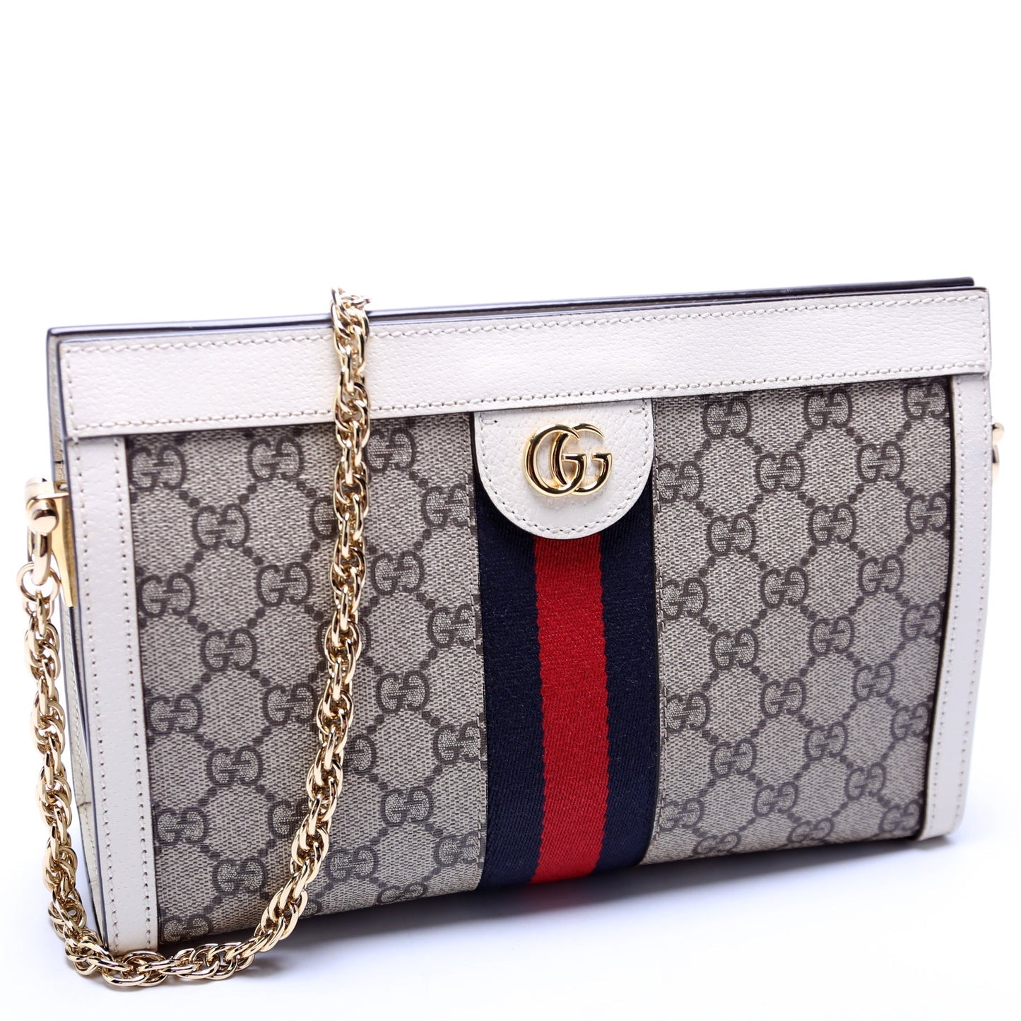Gucci 503877 GG Supreme Ophidia Small Chain Bag