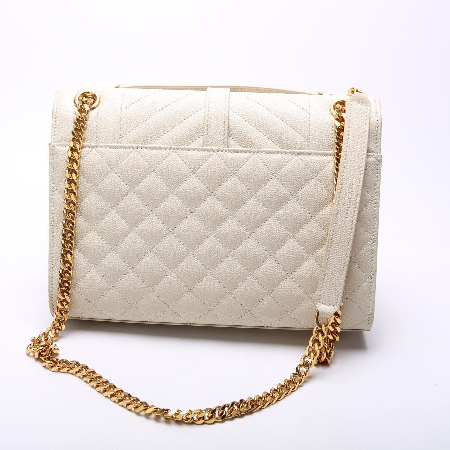 Saint Laurent Envelope Medium Grain De Triquilt 600185 Bag
