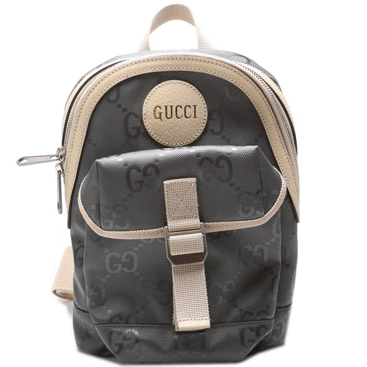 Gucci 658631 GG Nylon Off The Grid Sling Backpack Bag