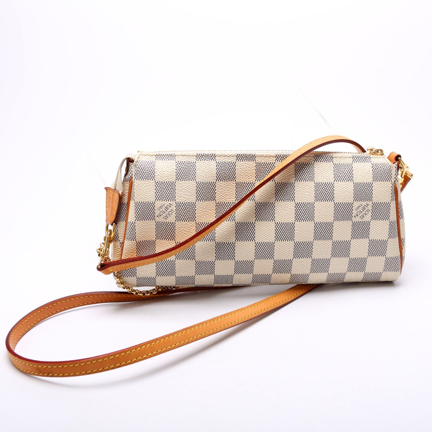 Louis Vuitton Eva Clutch Damier Azur