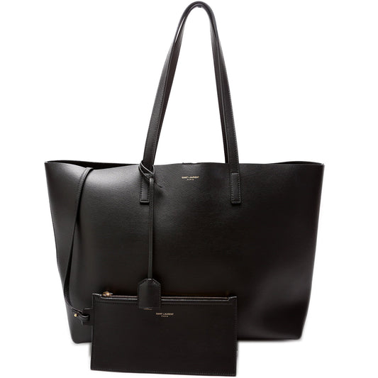 Saint Laurent Shopping East/West Supple Leather Bag