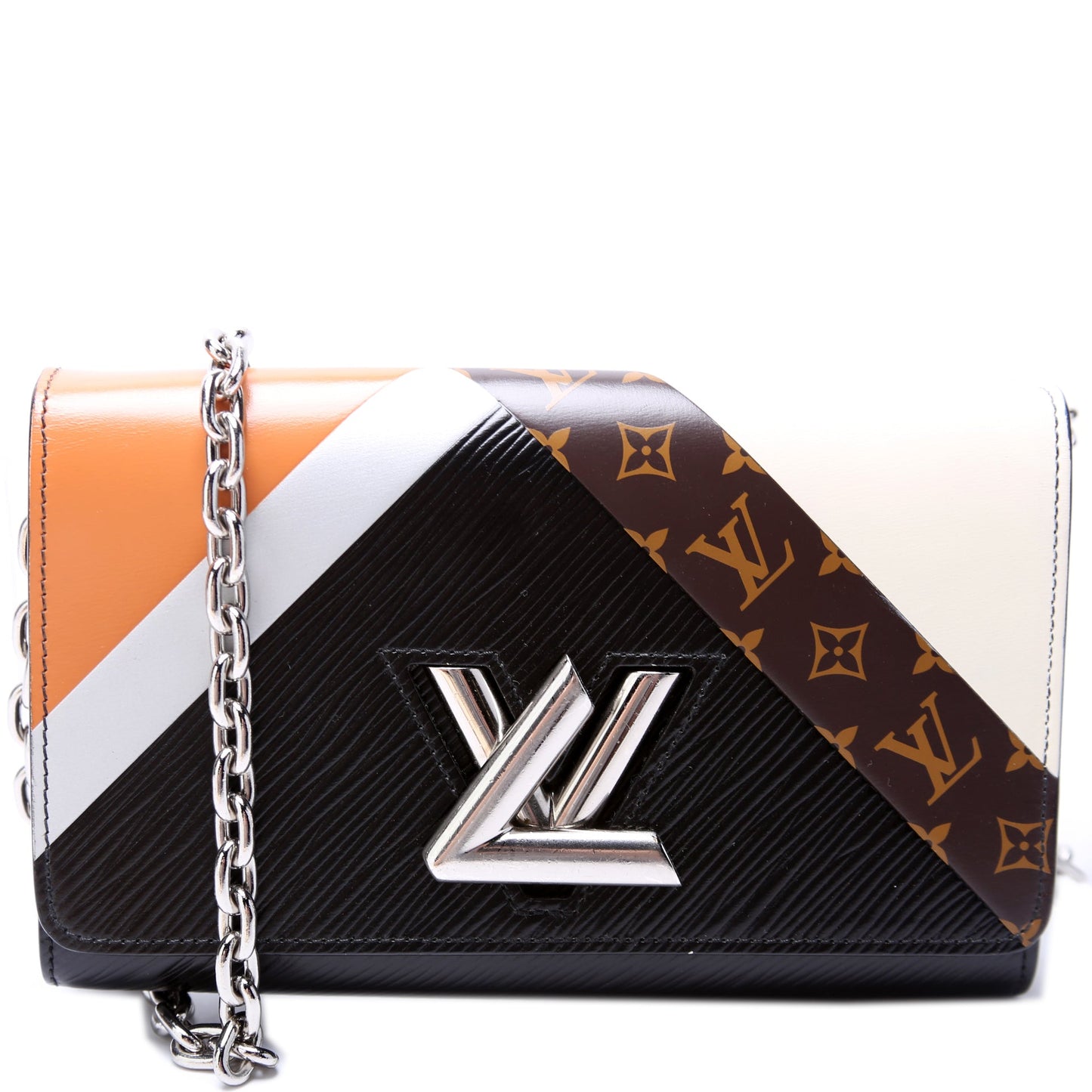Louis Vuitton Twist Chain Wallet Calfskin Monogram Epi.