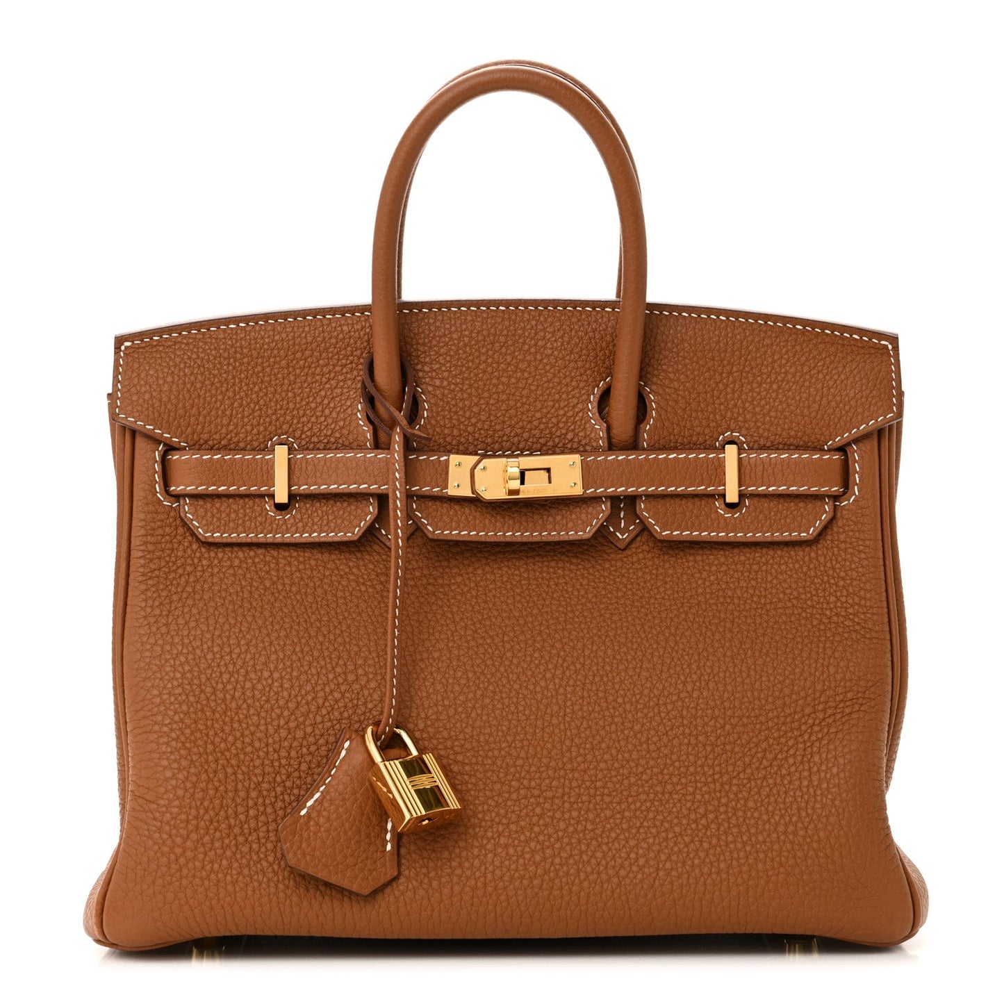 Hermes Togo Birkin 25 Gold