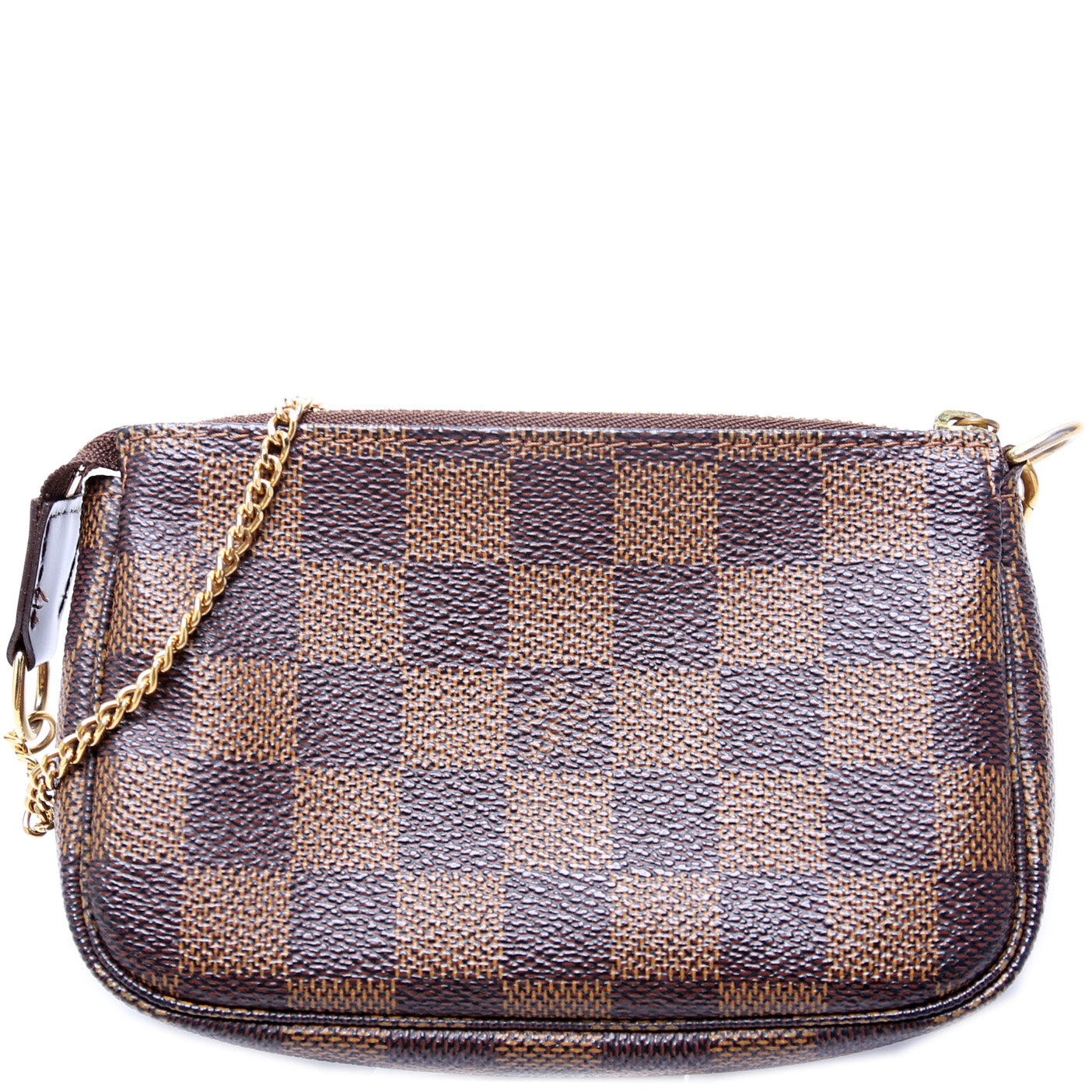 Louis Vuitton Pochette Accessories Mini Damier Ebene