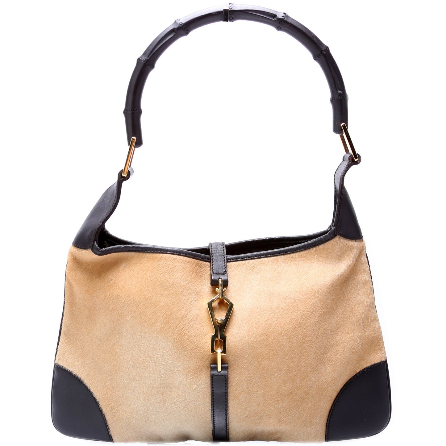 Gucci Bamboo Jackie Ponyhair Vintage 001-4060 Bag
