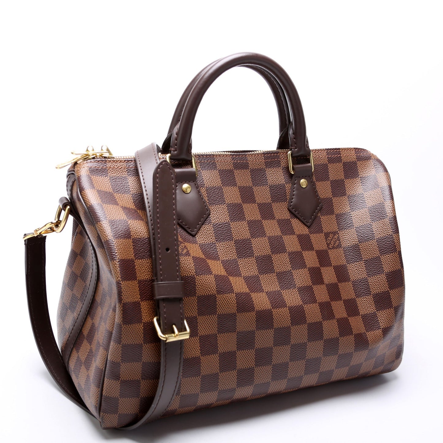 Louis Vuitton Speedy 30 Bandouliere Damier Ebene