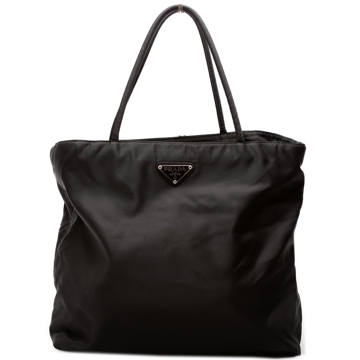 Prada Nylon Zip Tote Vintage Bag