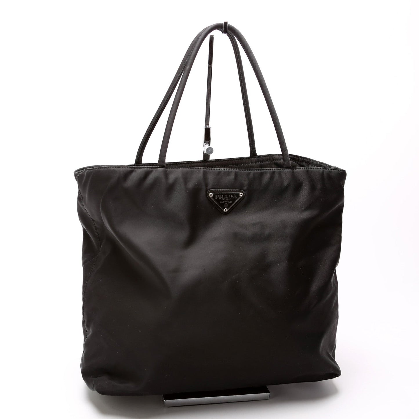 Prada Nylon Zip Tote Vintage Bag