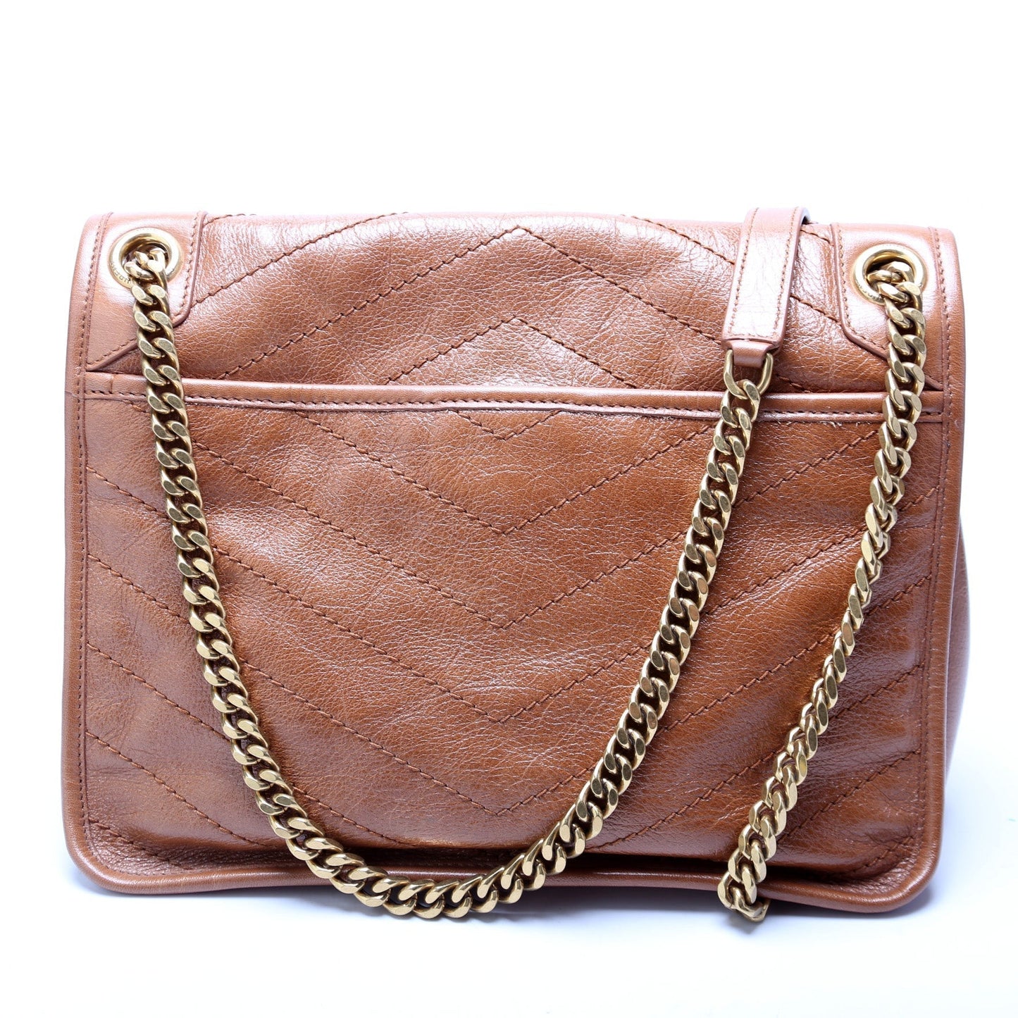 Saint Laurent Niki Medium Crinkle Leather 498894 Bag