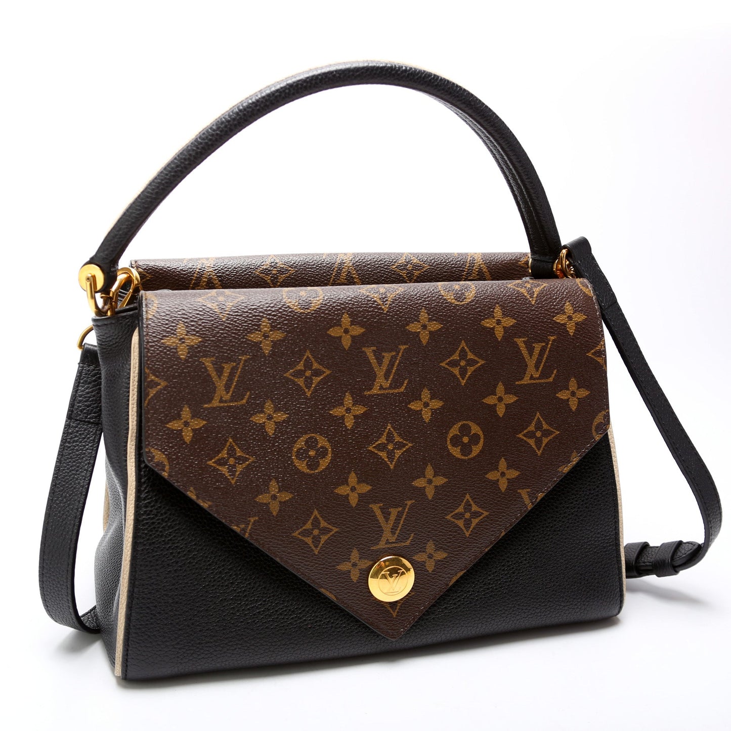 Louis Vuitton Double V Leather