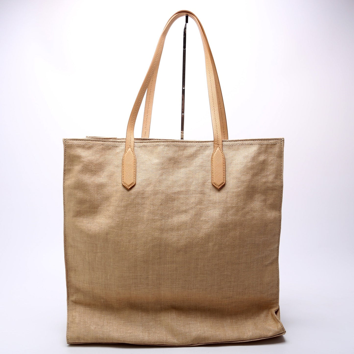 Prada Coated Canvas Shopper Tote Bag