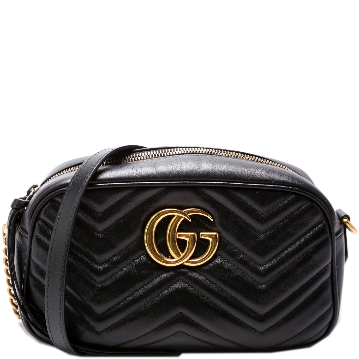 Gucci 447632 Marmont Small Leather Camera Bag