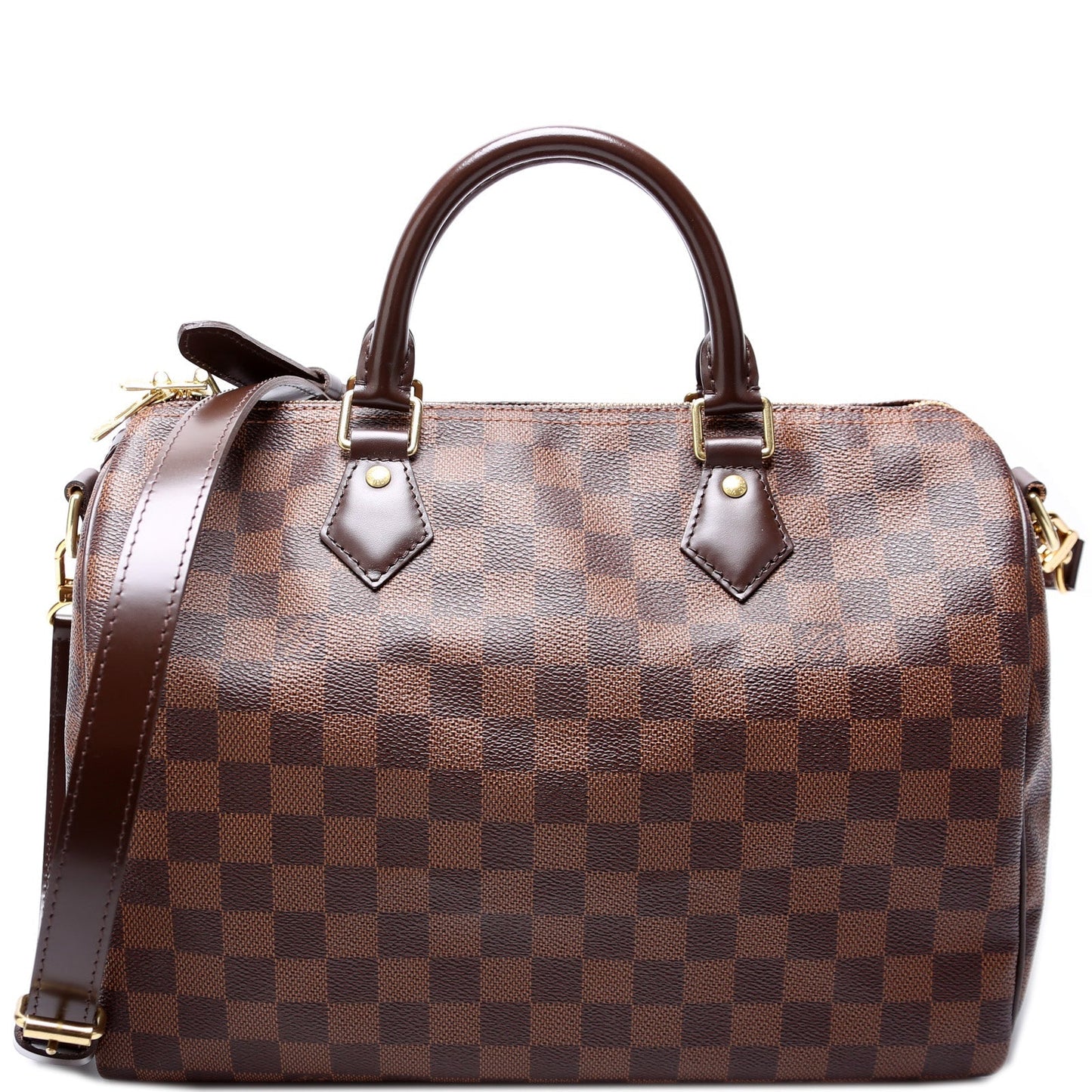Louis Vuitton Speedy 30 Bandouliere Damier Ebene