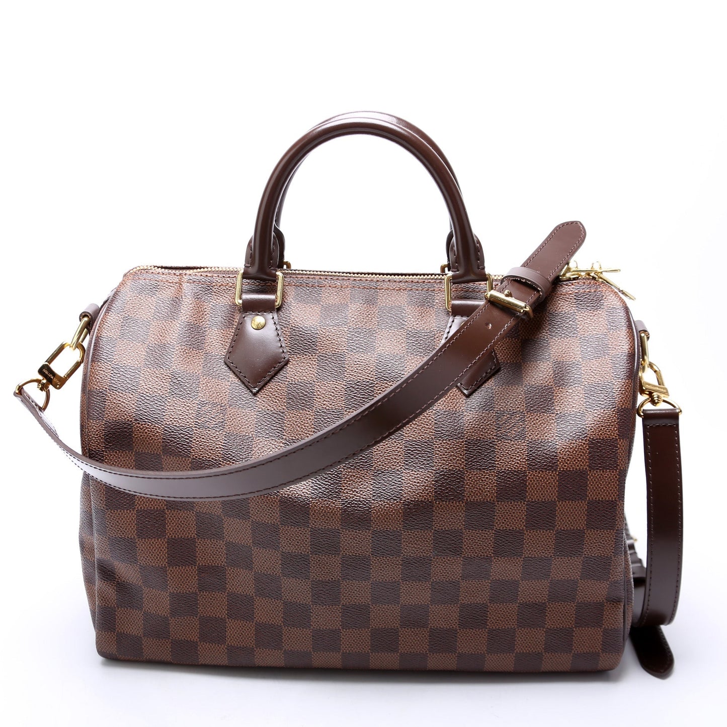 Louis Vuitton Speedy 30 Bandouliere Damier Ebene