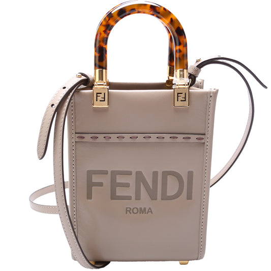 Fendi 8BS051 Mini Sunshine Shopper Bag