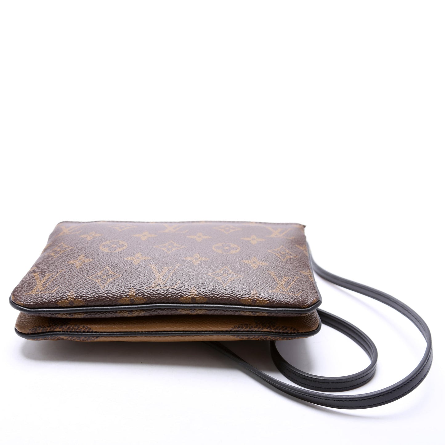 Louis Vuitton Double Zip Pochette Giant Reverse Monogram