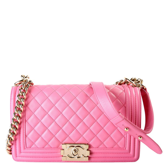 Chanel Boy Flap Medium New Lambskin 25-28M Bag