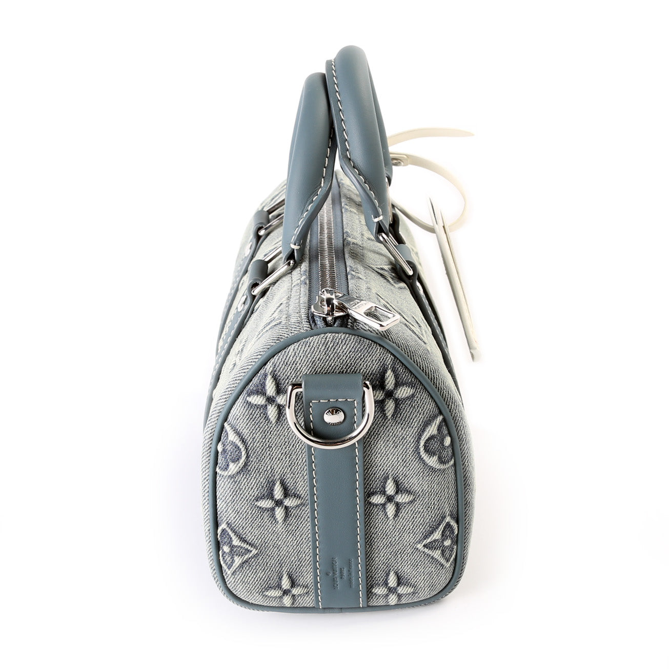 Louis Vuitton Keepall 25 W/Strap Denim Monogram
