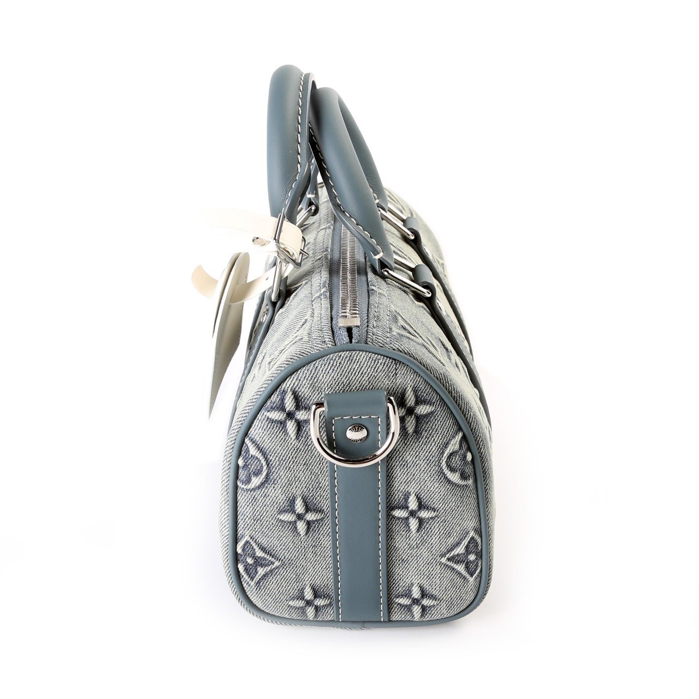 Louis Vuitton Keepall 25 W/Strap Denim Monogram