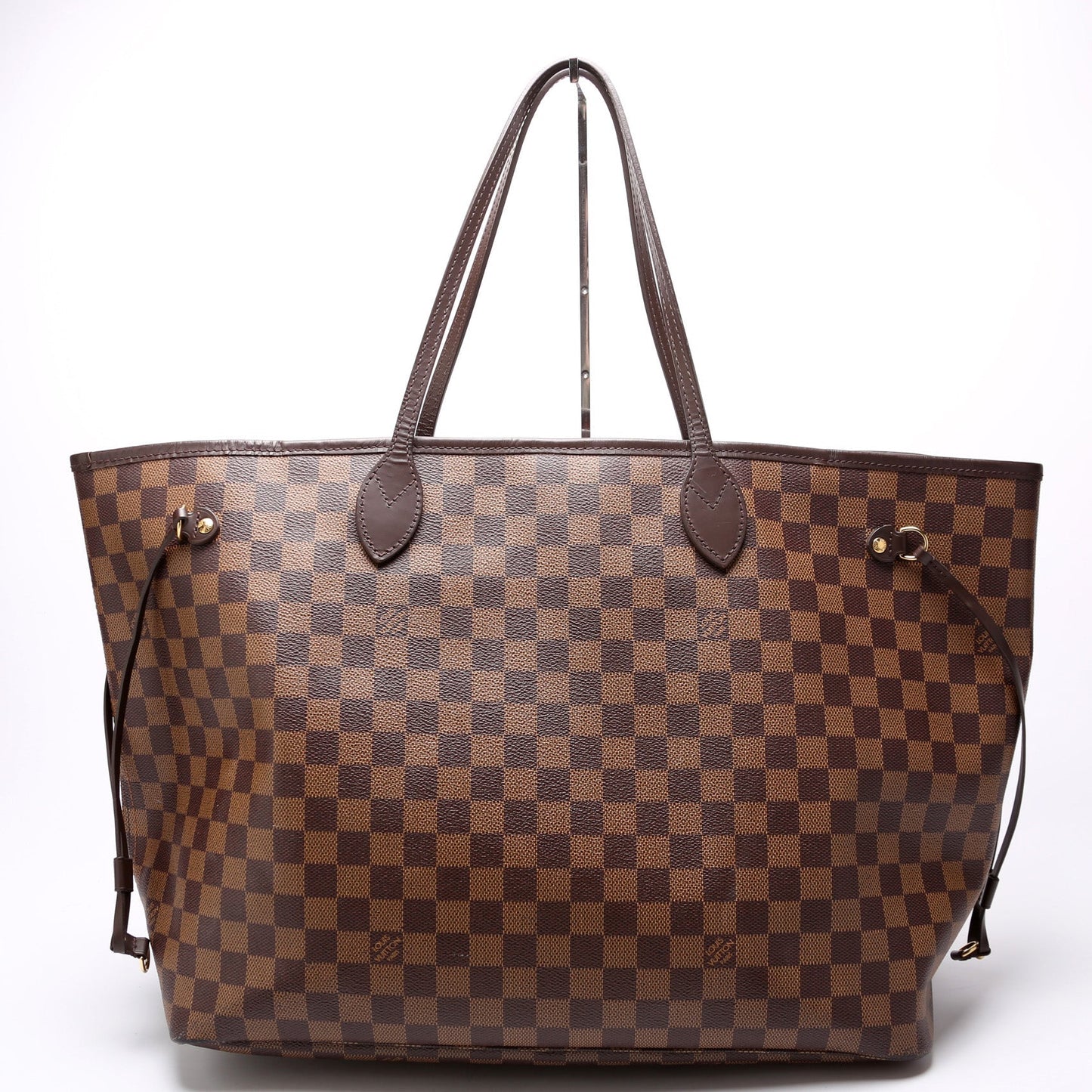 Louis Vuitton Neverfull W/Wallet GM Damier Ebene