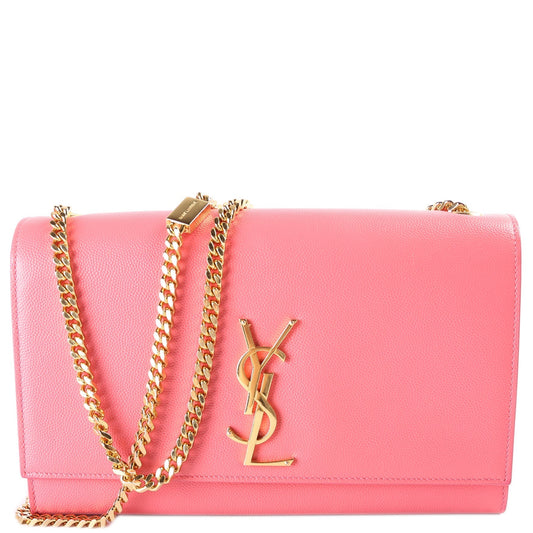 Saint Laurent Kate Satchel Grain Medium 364021 Bag