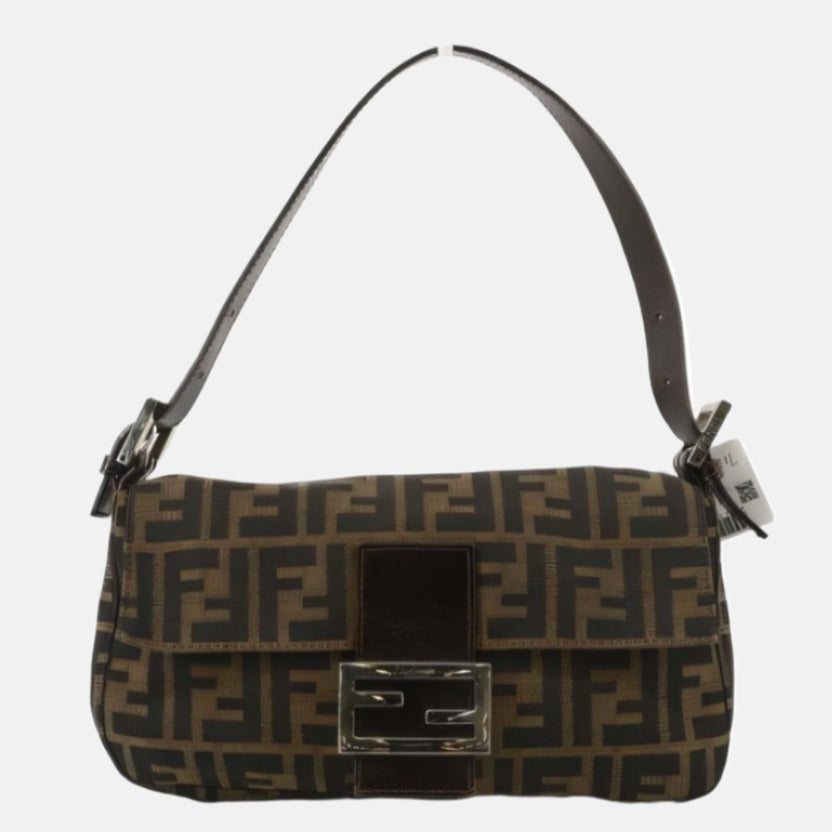 Fendi Baguette Classic Zucca Print Fendi Monogram