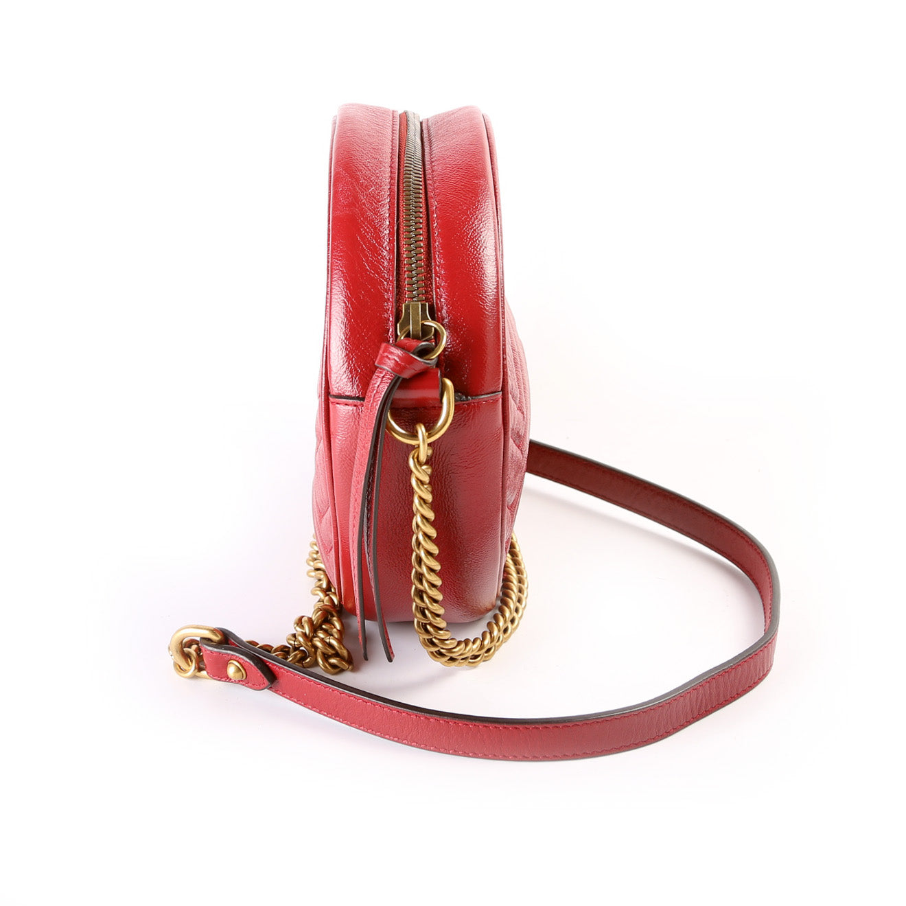 Gucci 550154 Marmont Mini Round Bag