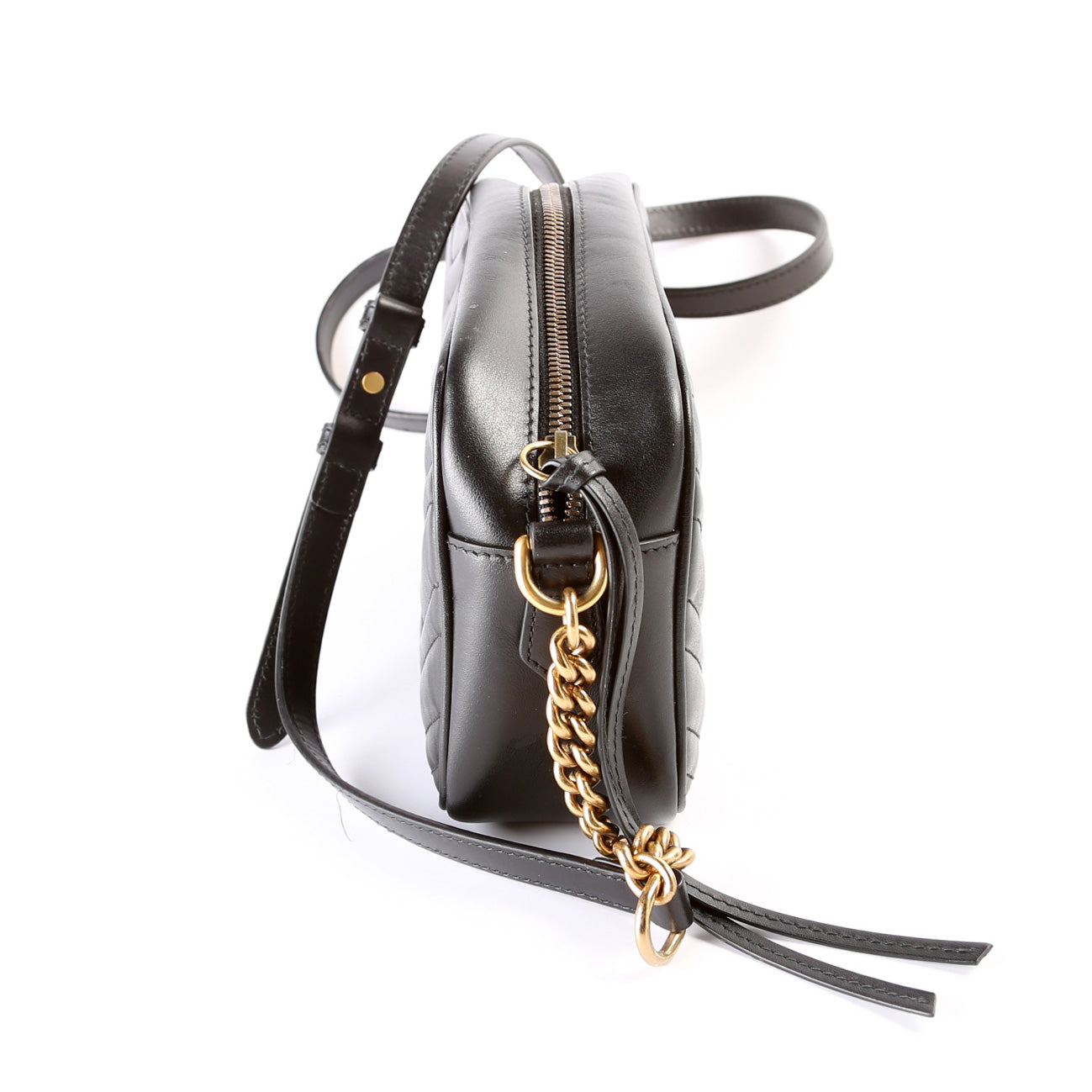Gucci 447632 Marmont Small Leather Camera Bag